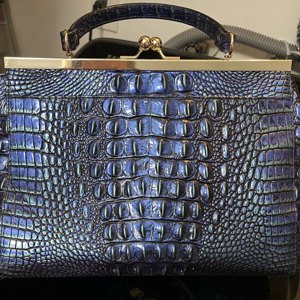 Beautiful Blue Brahmin Bag
